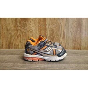 Saucony Baby Ride 7 Sneakers Baby Size 5 Navy Orange